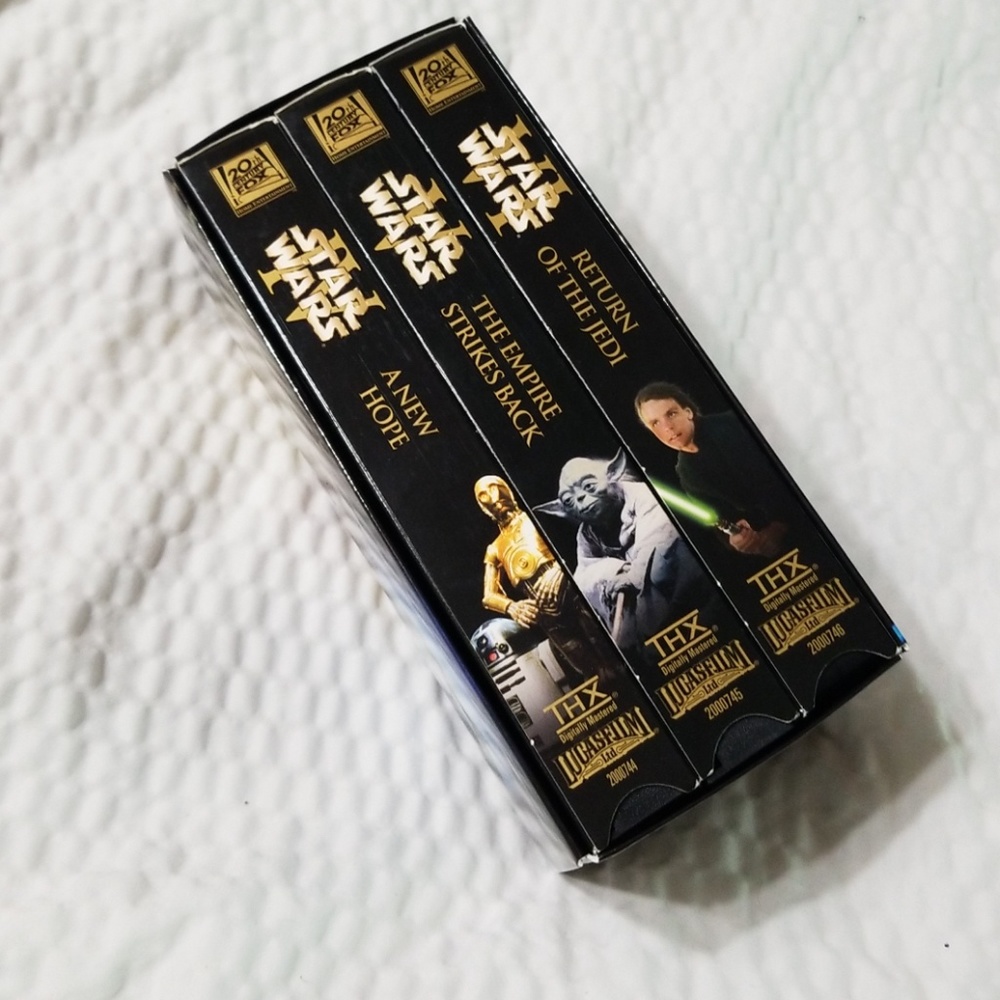 🎅🎅Star wars VHS set